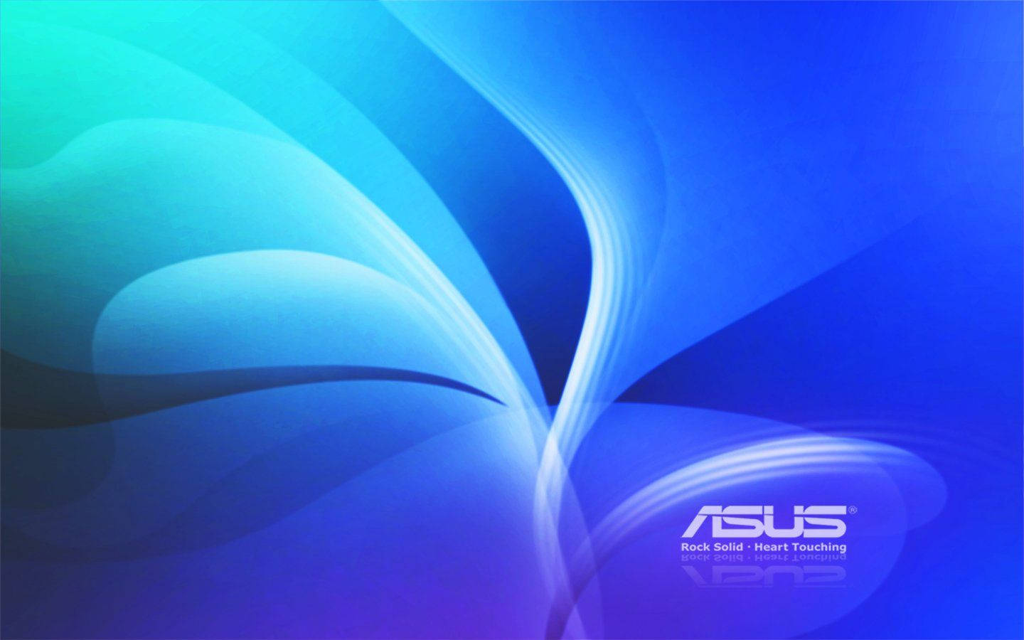 Asus, blue, teal, HD Desktop Wallpaper