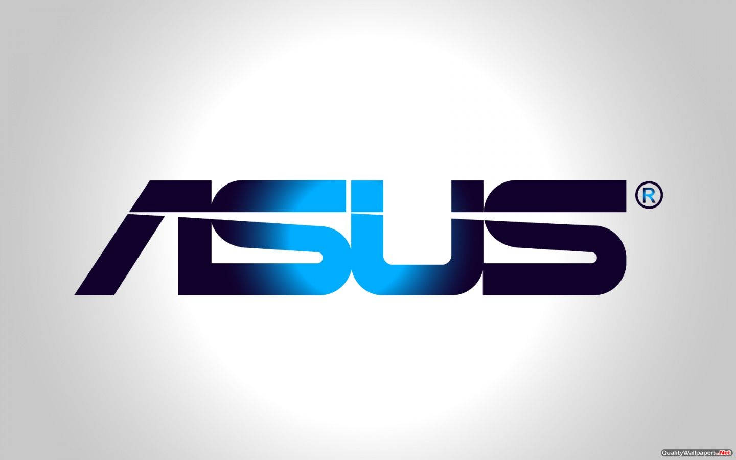 Asus, navy blue, blue and black gradient, HD Desktop Wallpaper