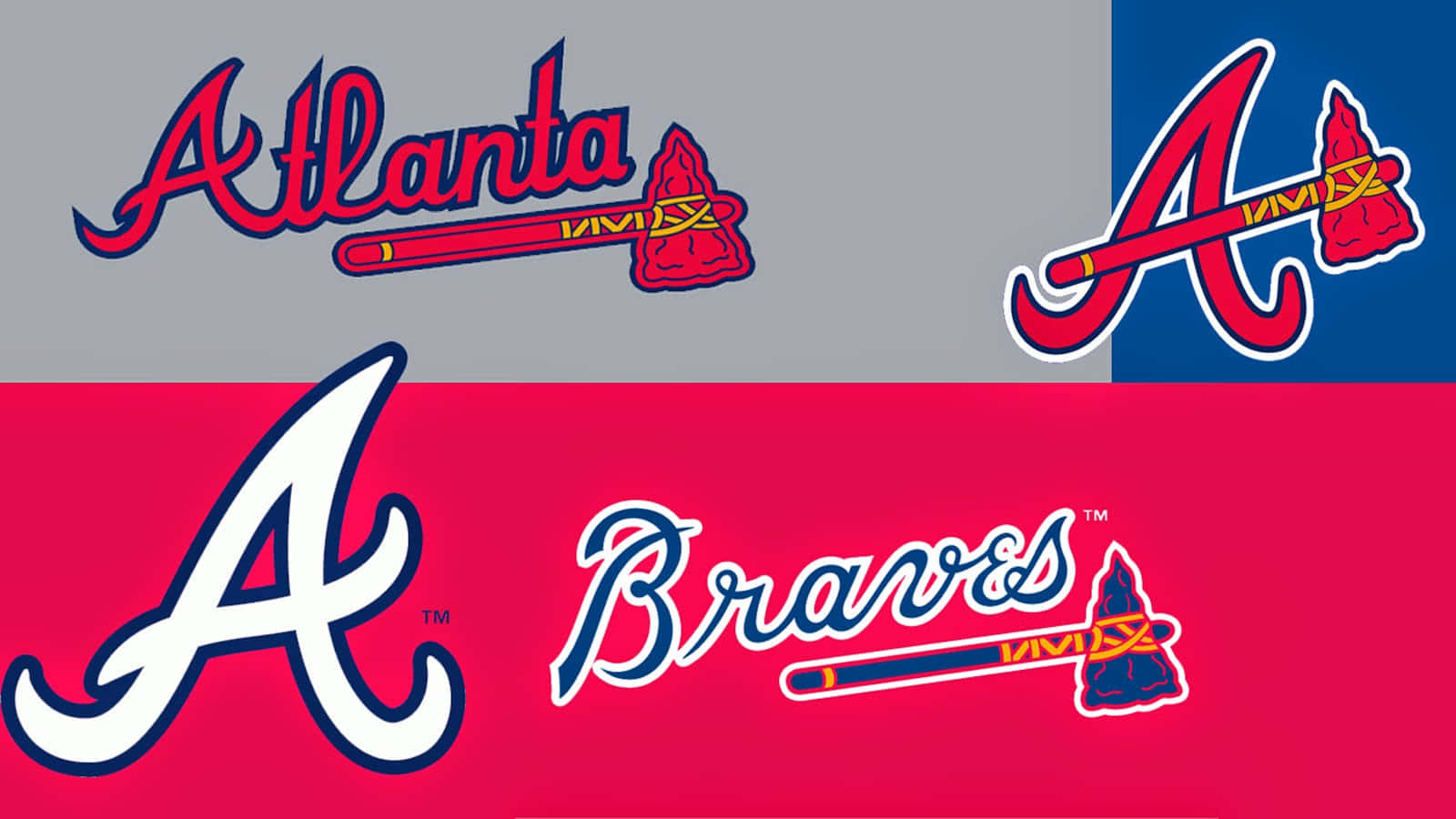 Atlanta Braves, 2020 Schedule, red, HD Desktop Wallpaper