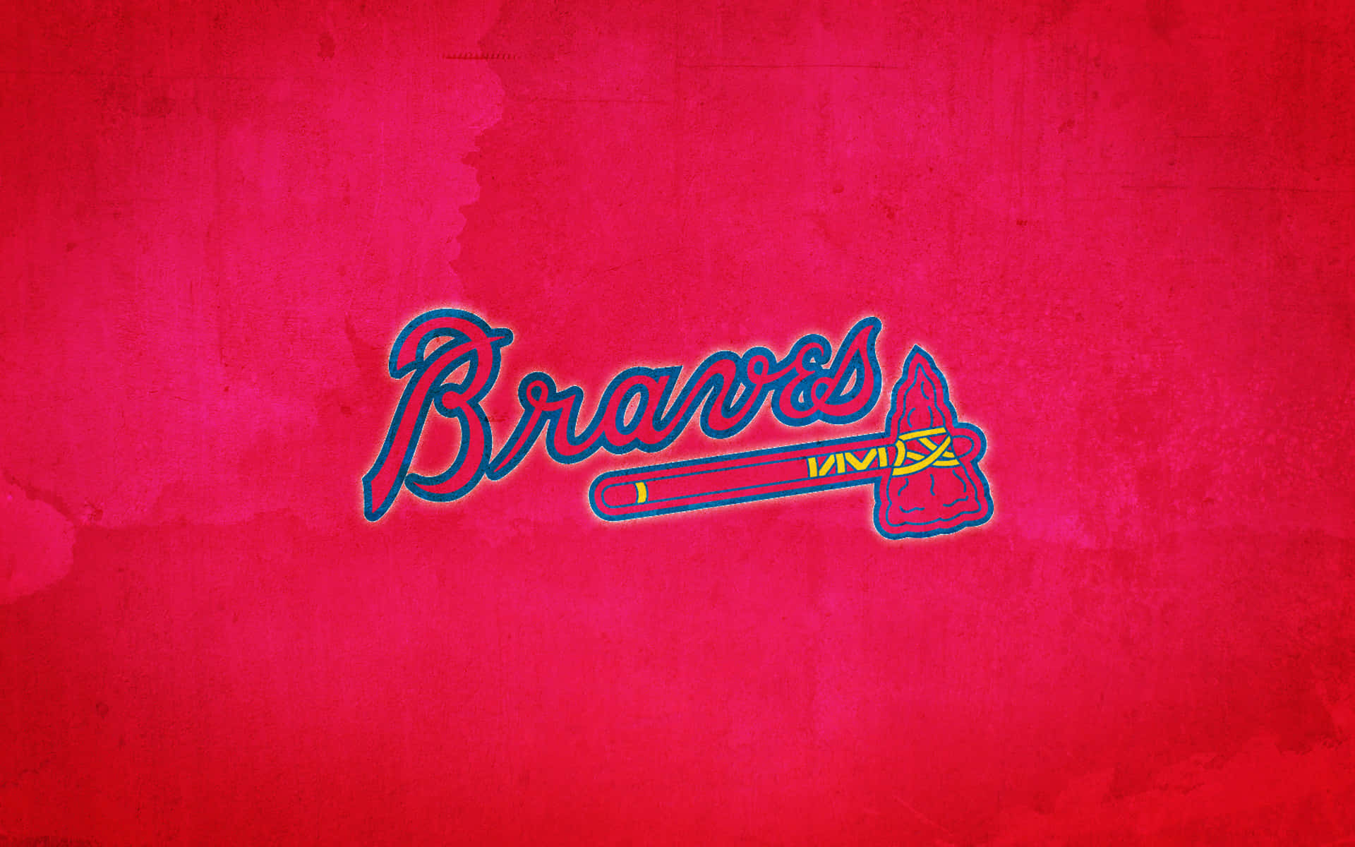 Atlanta Braves, tomahawk, bat, Full HD Desktop Wallpaper