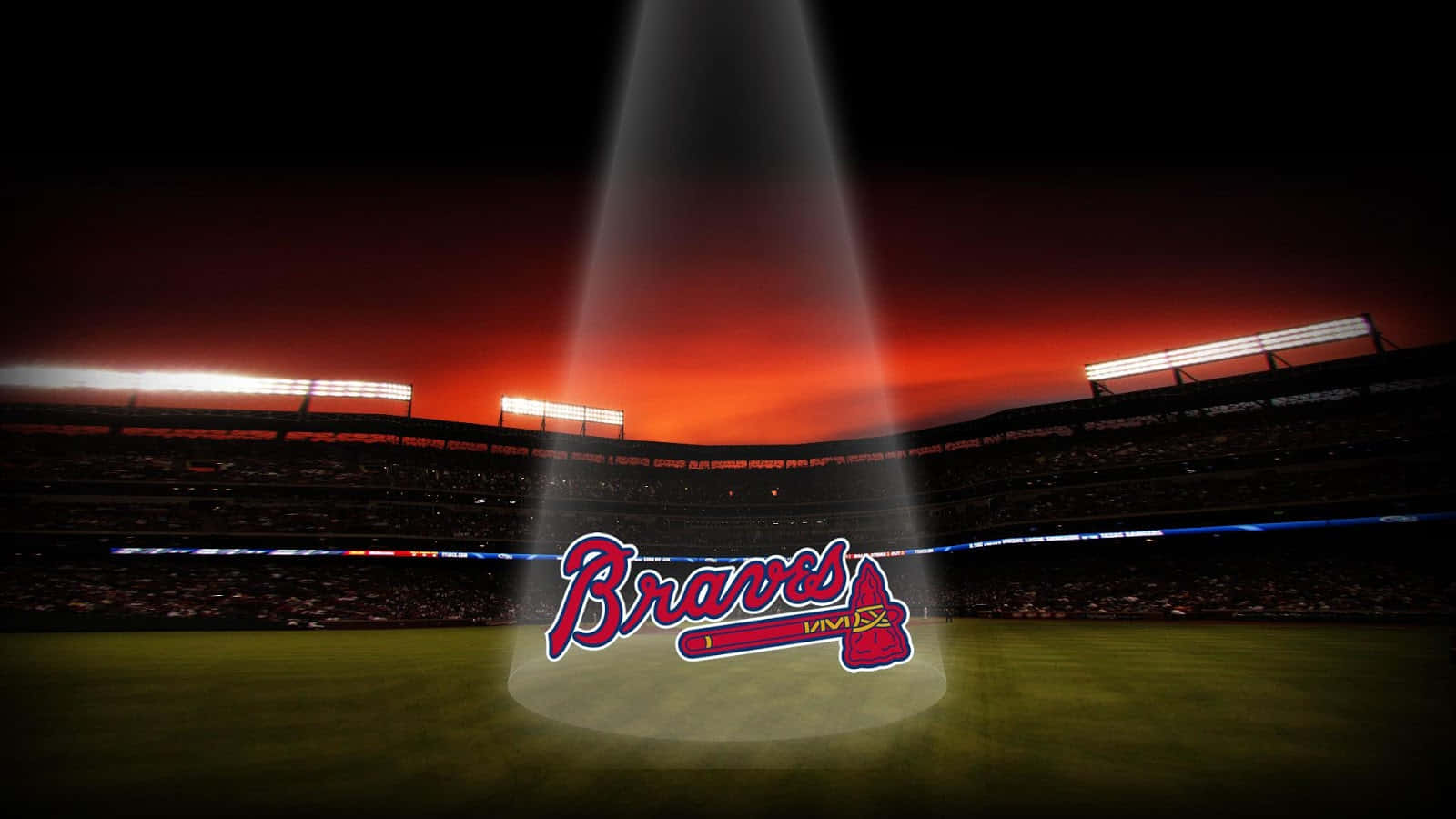 Atlanta Braves, Braves logo, baseball stadium, HD Desktop Wallpaper