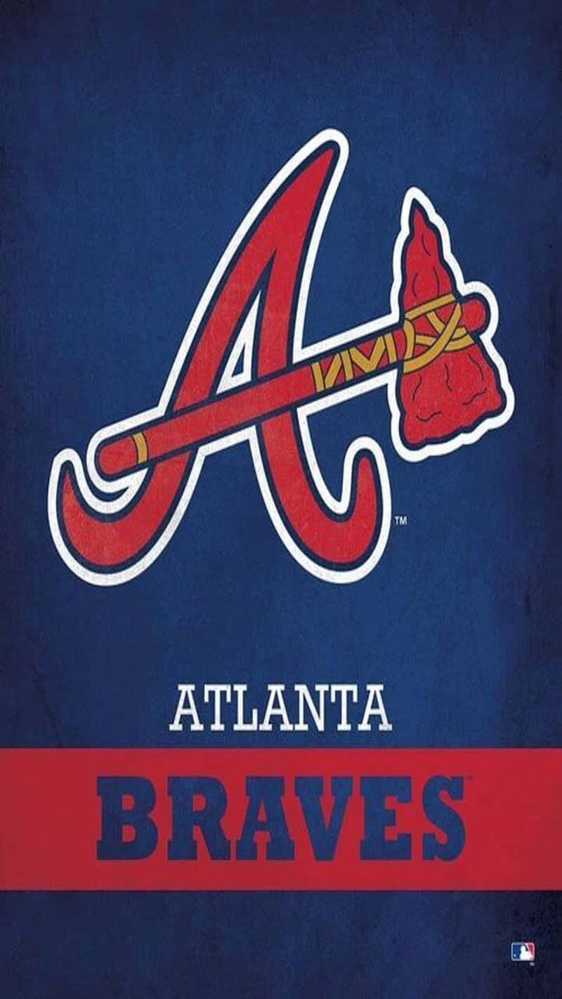 Atlanta Braves, iPhone, red tomahawk axe, HD Phone Wallpaper