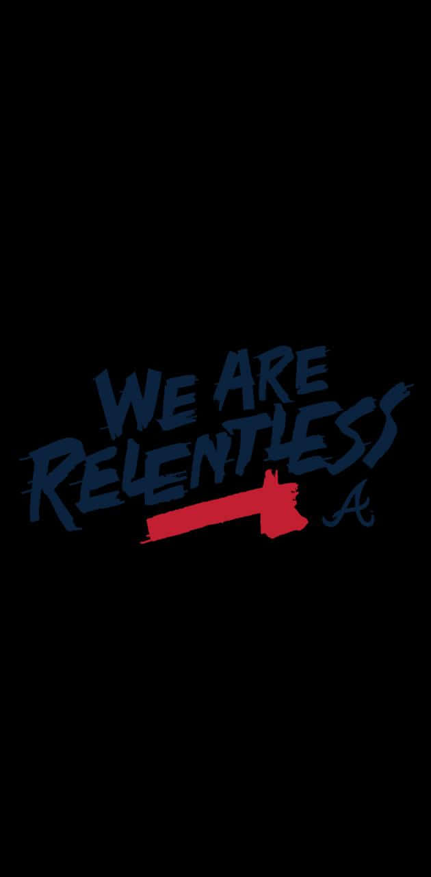 Atlanta Braves, iPhone, blue and red, HD Phone Wallpaper
