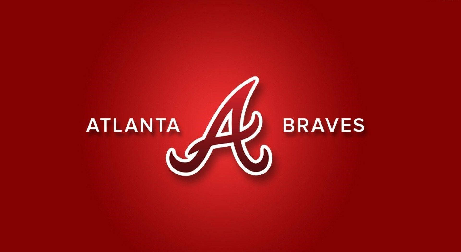 Atlanta Braves, white Atlanta Braves logo, stylized 'A', Full HD Desktop Wallpaper