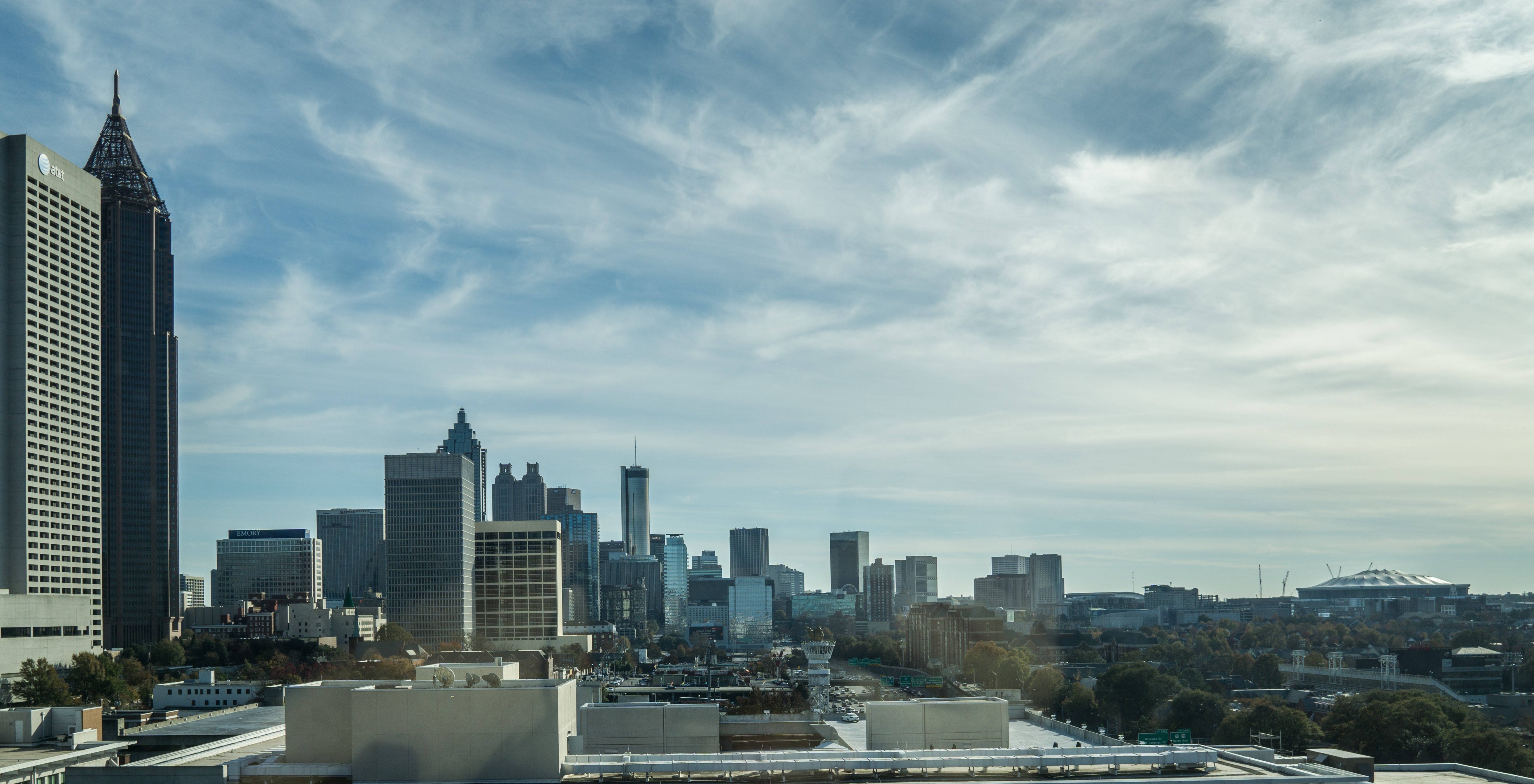 Atlanta, skyline, skyscrapers, 5K Desktop Wallpaper