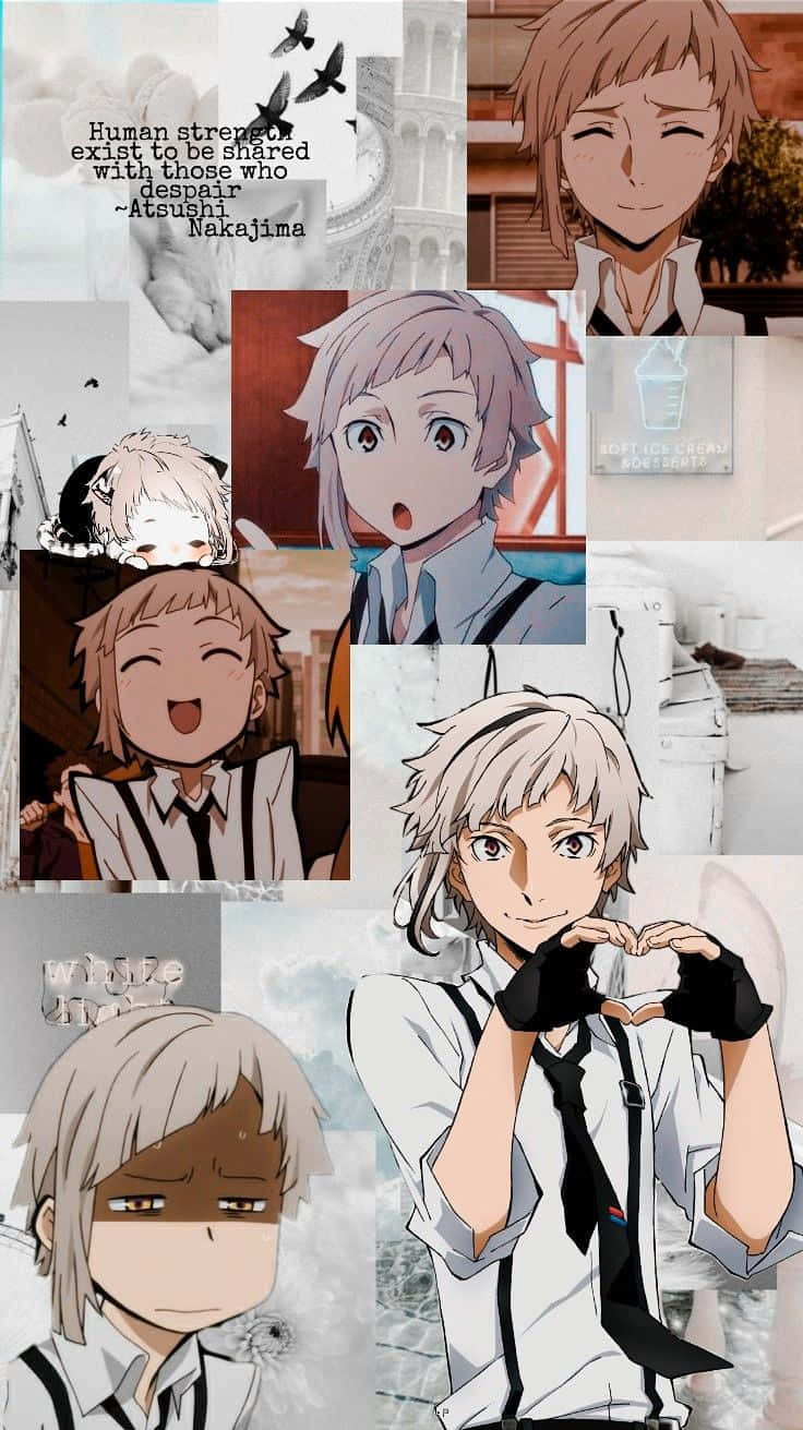Atsushi Nakajima, beast beneath the moonlight, school uniforms, HD Phone Wallpaper