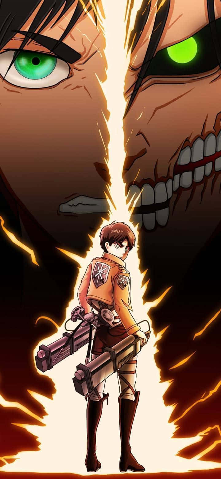 Attack On Titan Anime, anime soldier, colossal titans, HD Phone Wallpaper