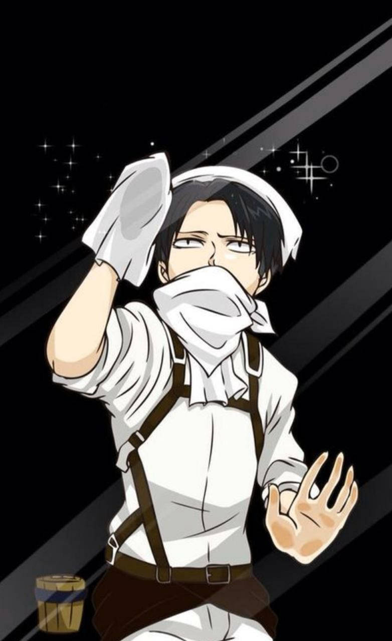 Attack On Titan, anime character, white chef outfit, HD Phone Wallpaper