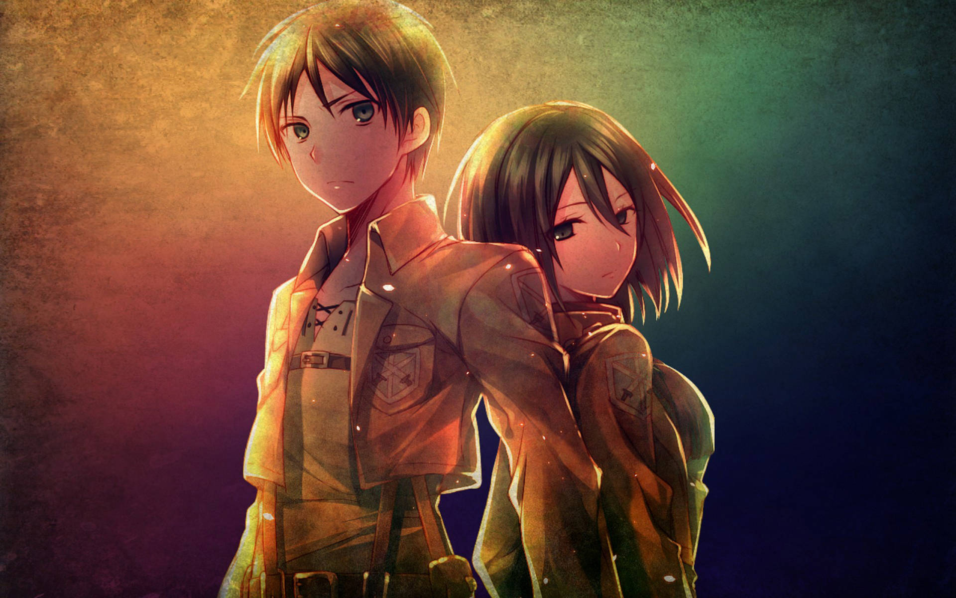 Attack On Titan, PC, military uniforms, Full HD Desktop Wallpaper