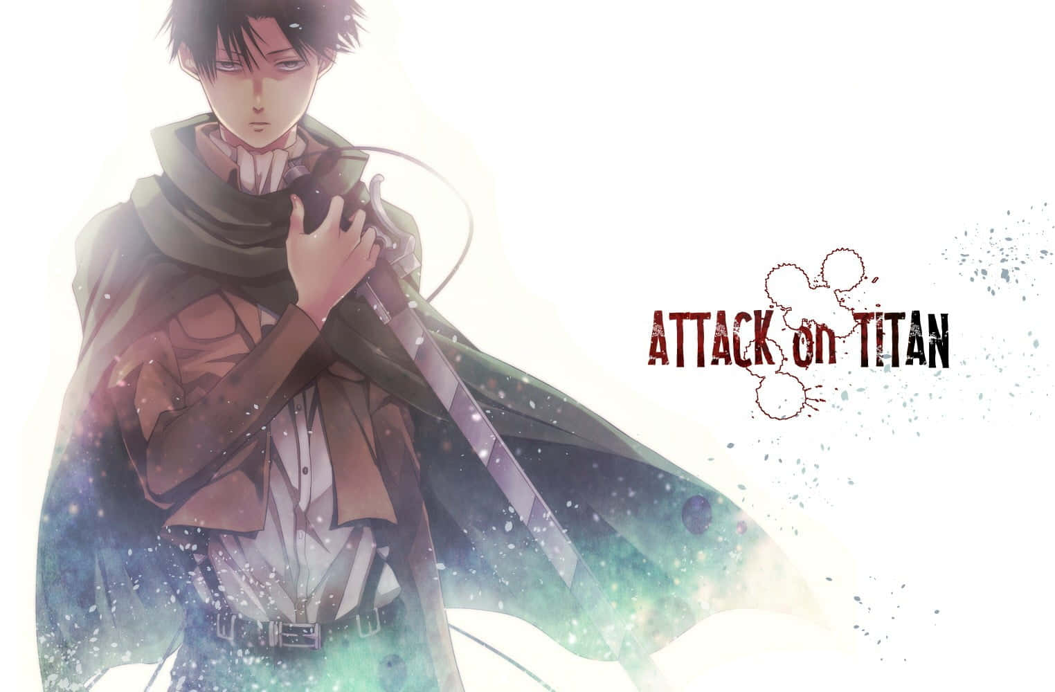 Attack On Titan, brown coat, sword, HD Desktop Wallpaper