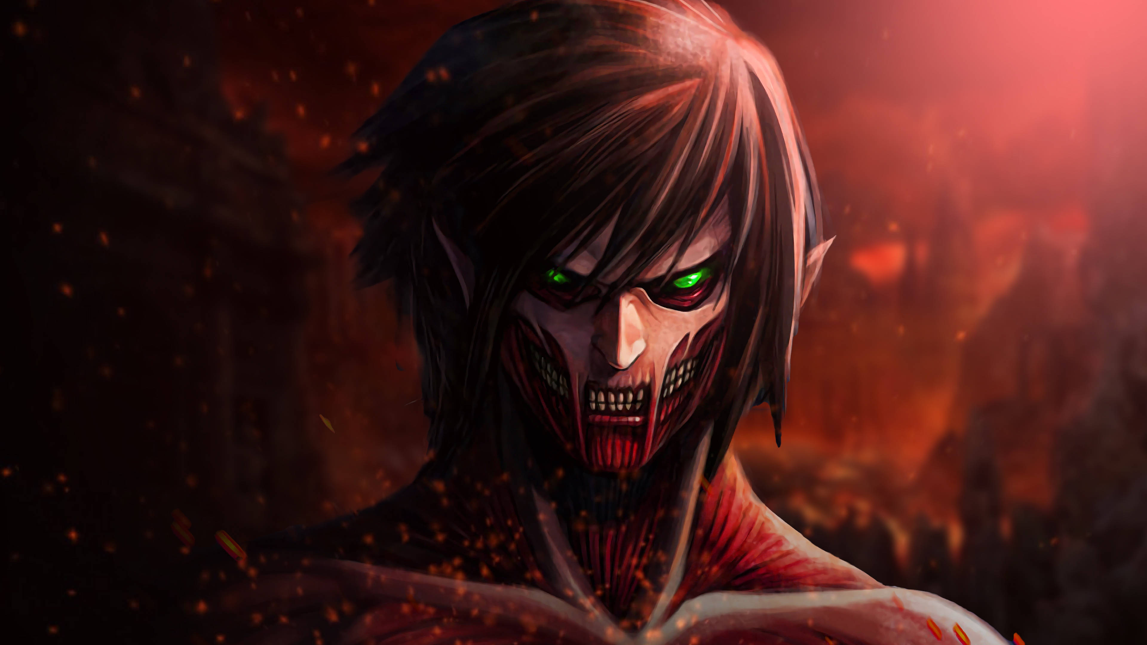 Attack On Titan, 4K, Attack Titan, 4K Desktop Wallpaper