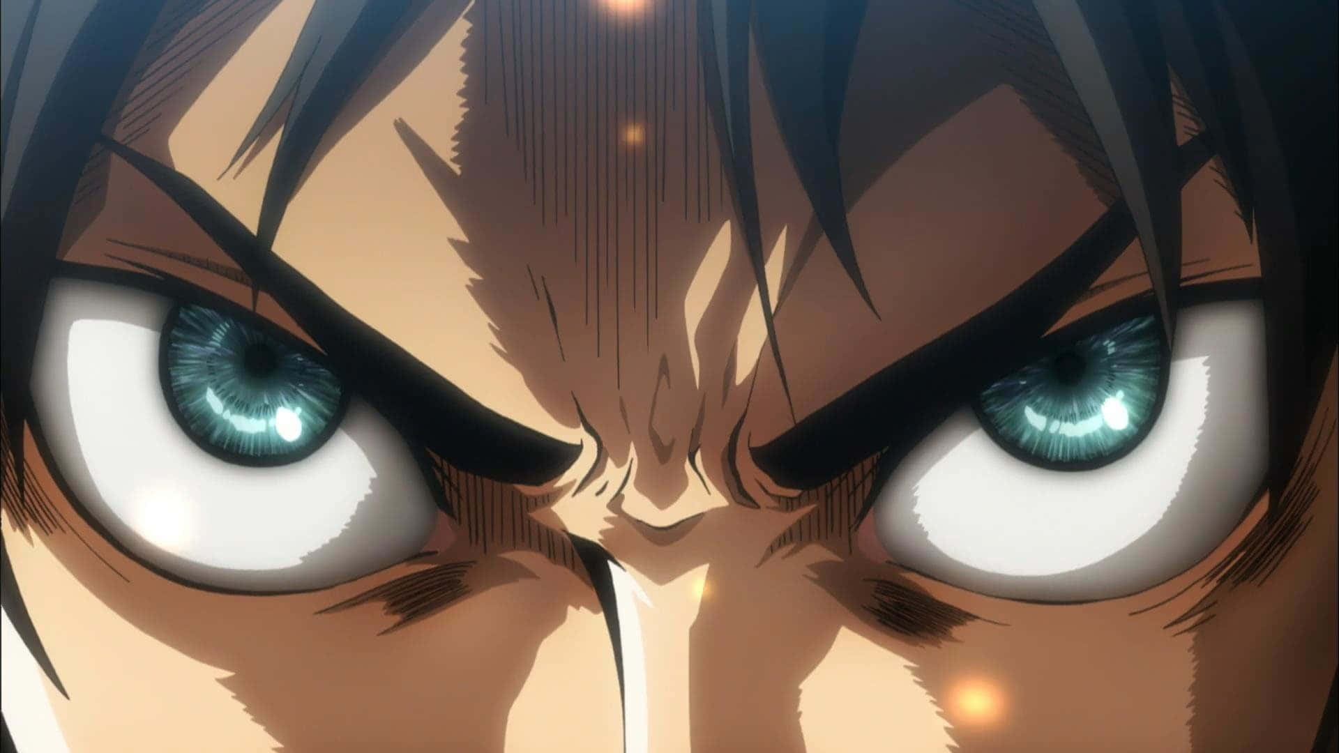 Attack On Titan Season 1, anime character, piercing blue eyes, Full HD Desktop Wallpaper