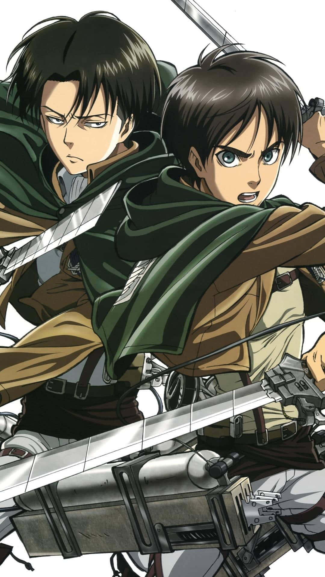 Attack On Titan The Final Season, green cloaks, swords, Full HD Phone Wallpaper