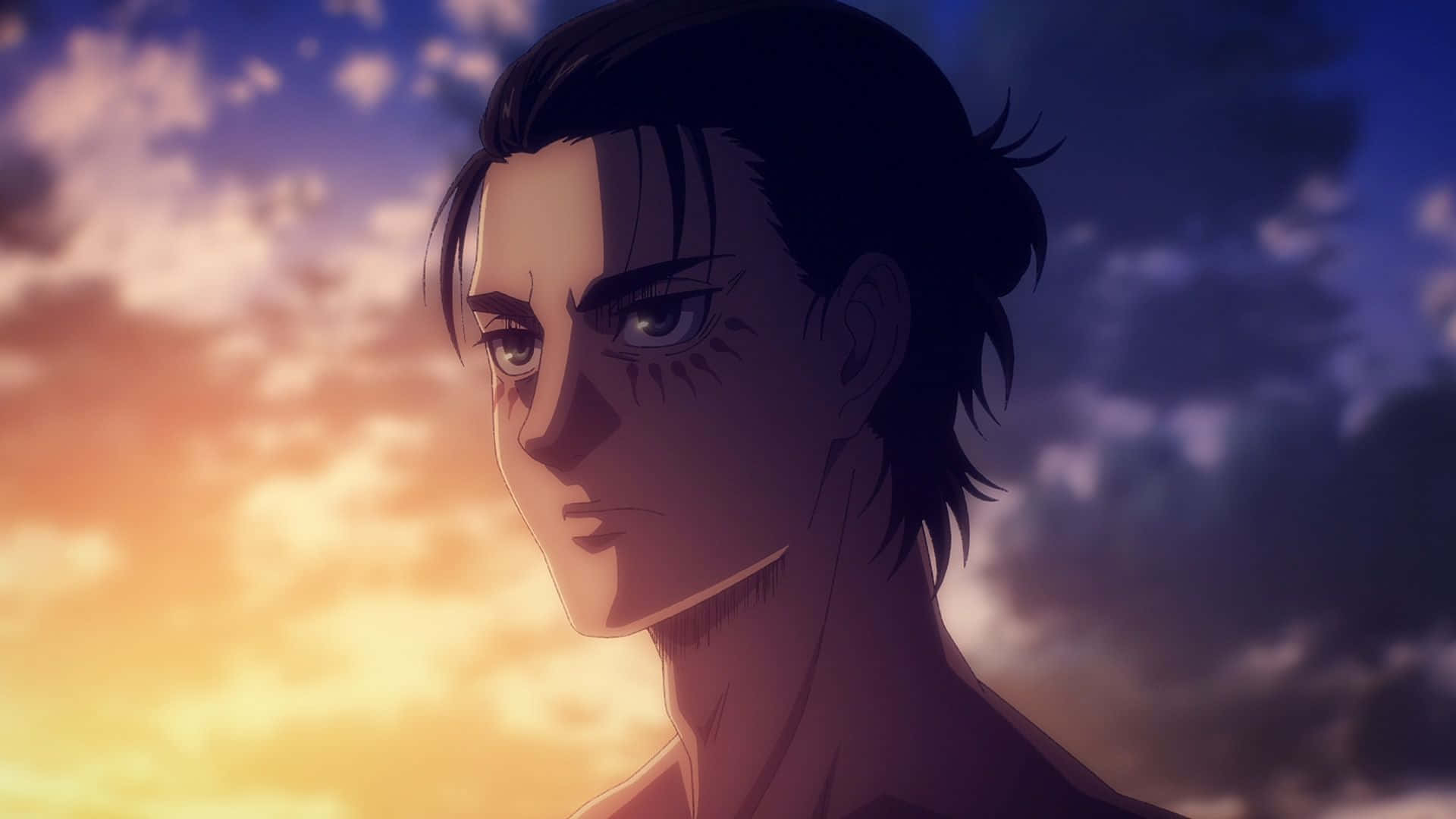 Attack On Titan The Final Season, anime male character, dark hair, Full HD Desktop Wallpaper
