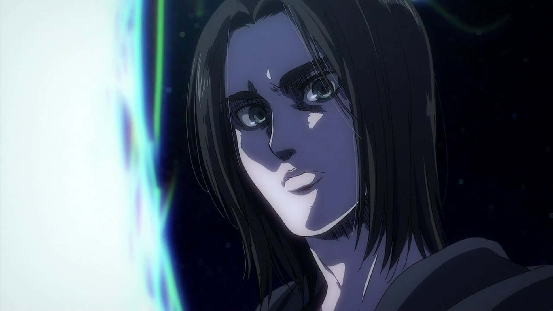 Attack On Titan The Final Season, dark hair, intense eyes, Full HD Desktop Wallpaper