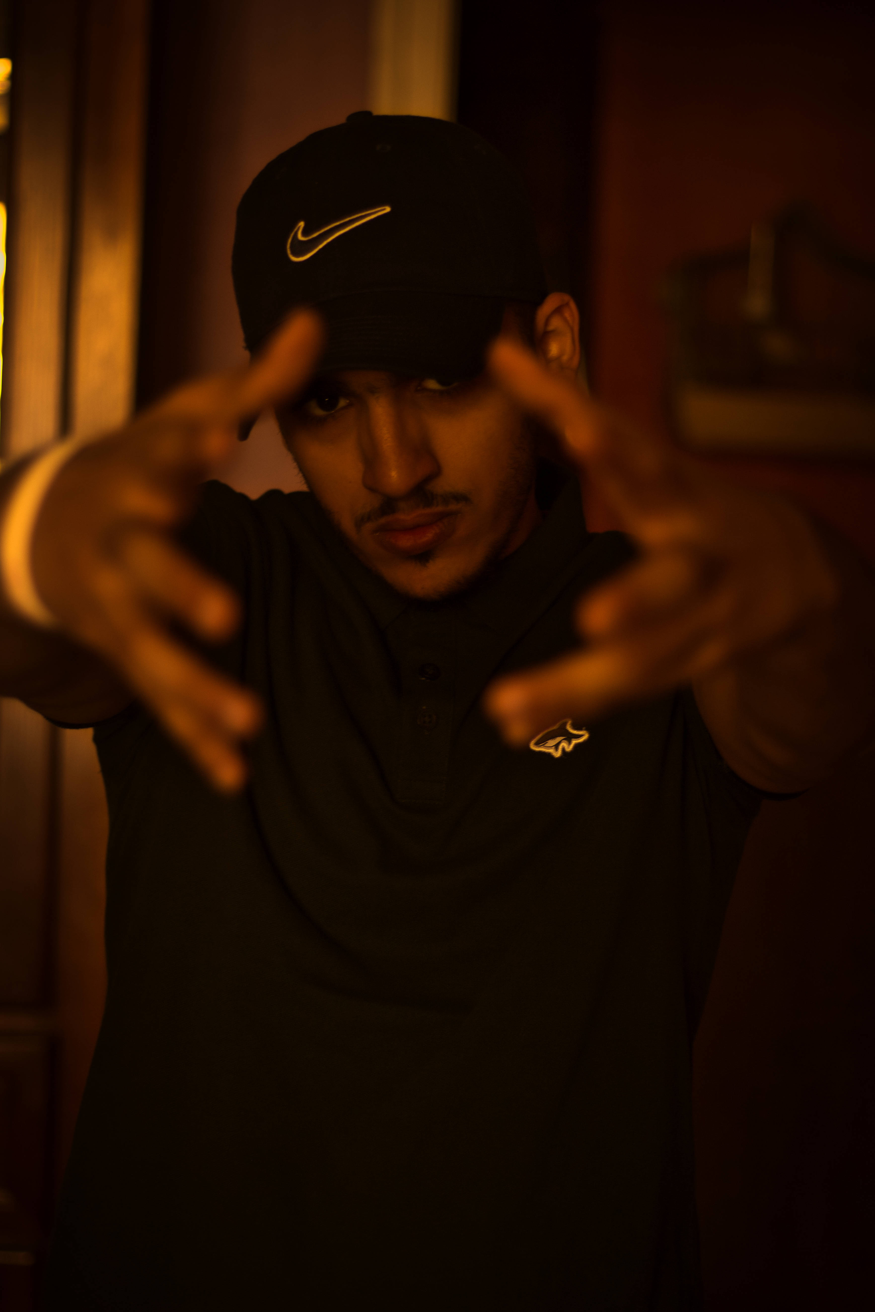 Attitude Boy, black cap, polo shirt, 5K Phone Wallpaper