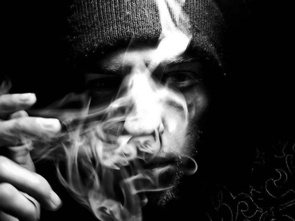 Attitude Boy, beanie, thick smoke, SD Desktop Wallpaper