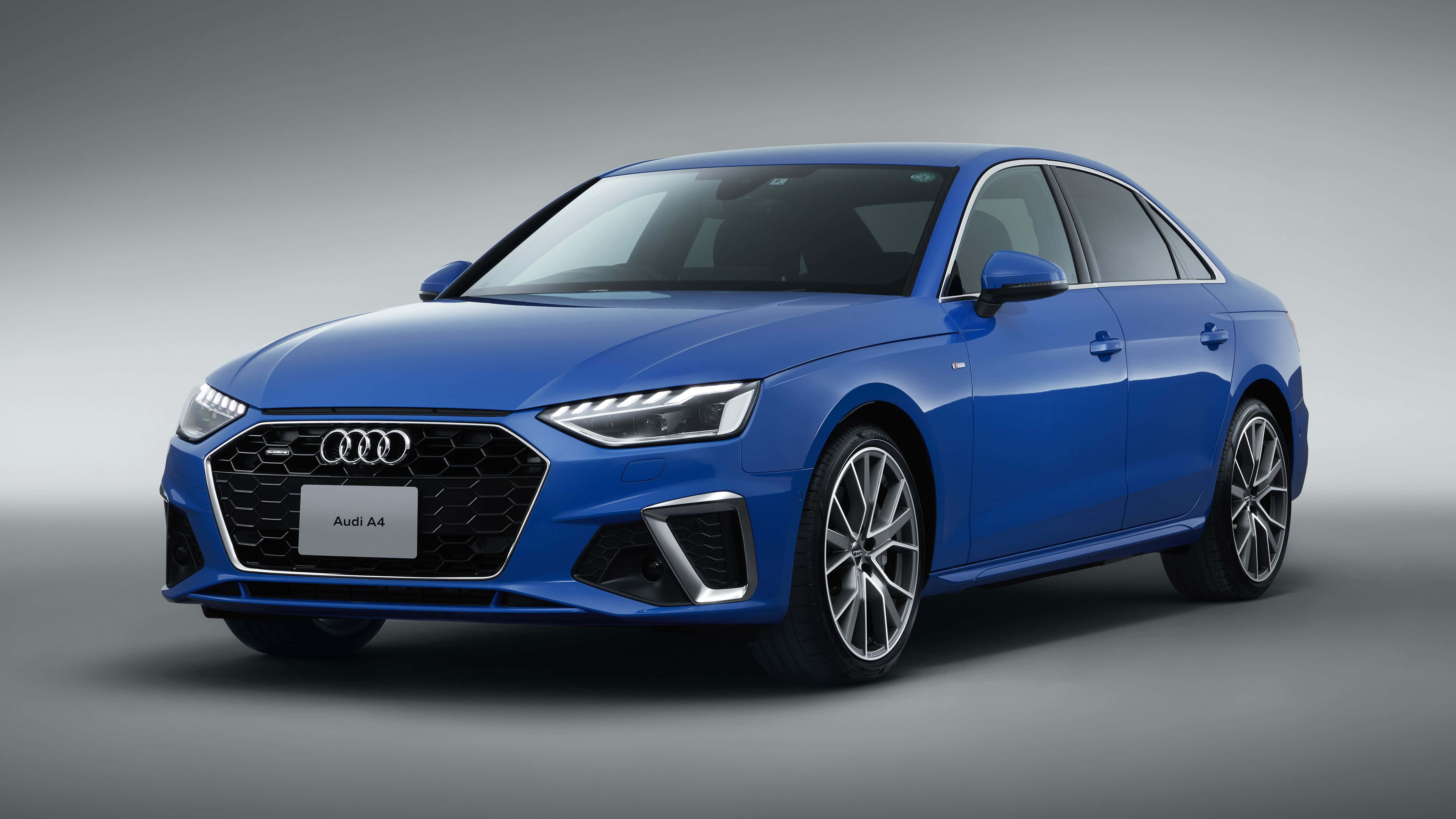 Audi A4, blue, sedan, 5K Desktop Wallpaper