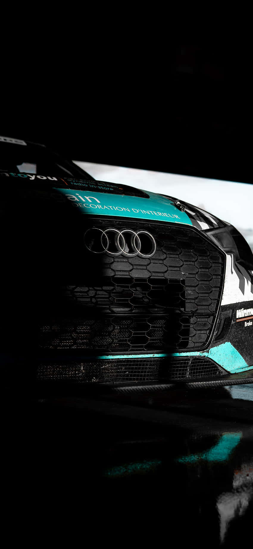 Audi, iPhone, teal accents, HD Phone Wallpaper