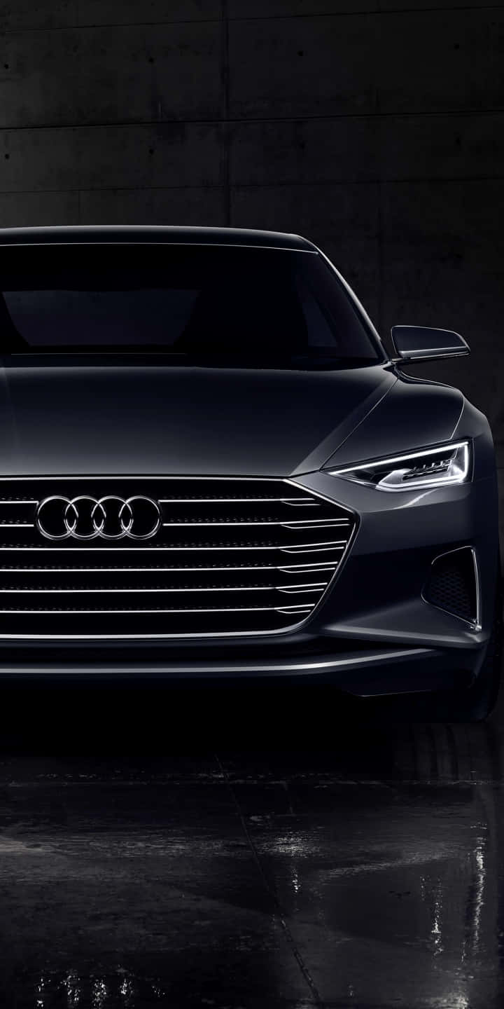 Audi, iPhone, dark gray, HD Phone Wallpaper