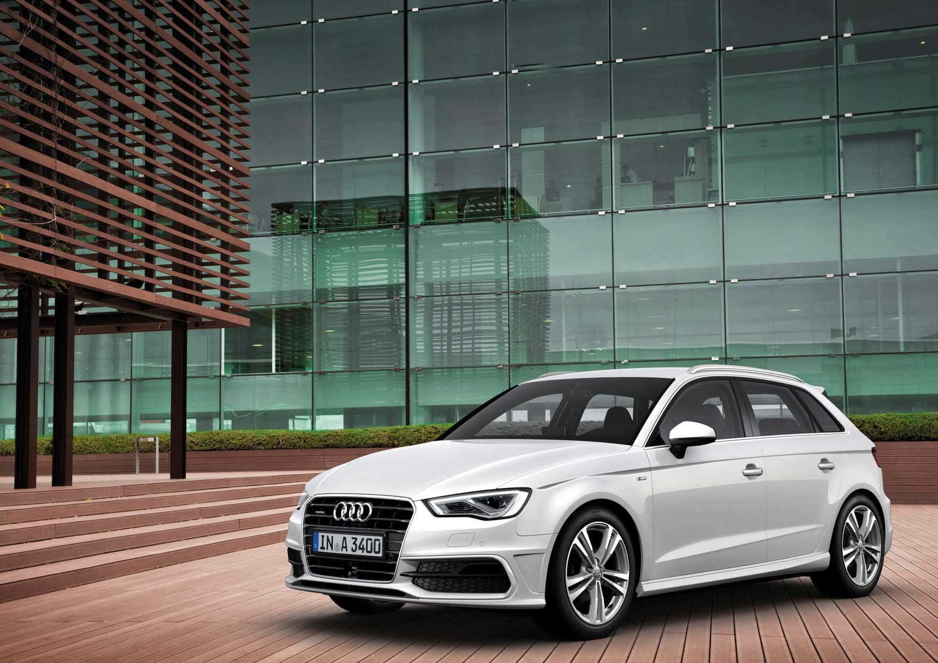 Audi S3, white, station wagon, Full HD Desktop Wallpaper