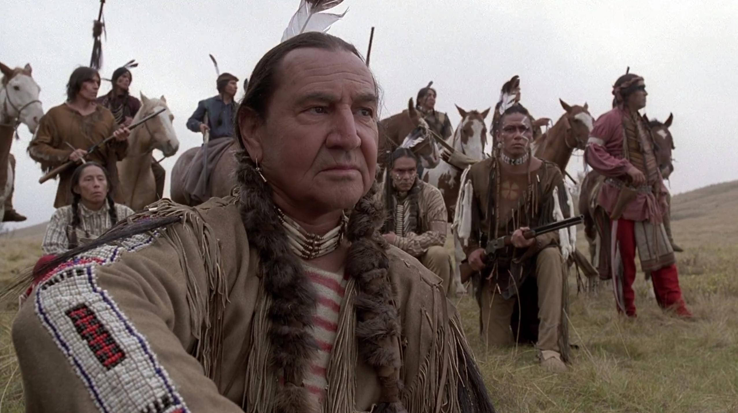 August Schellenberg, Native American chief, traditional regalia, Full HD Desktop Wallpaper