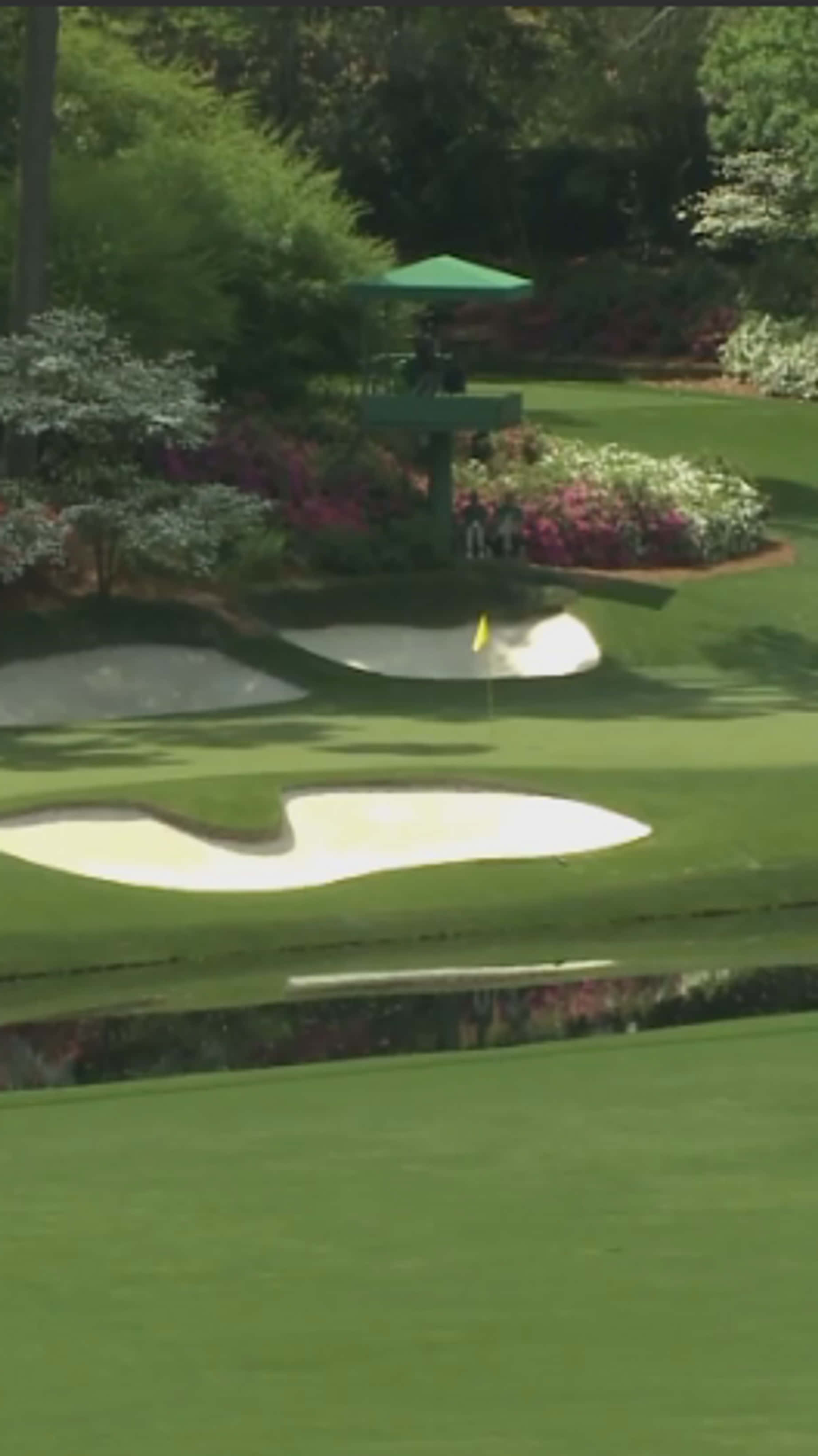 Augusta National, iPhone, golf course fairway, 2K Phone Wallpaper