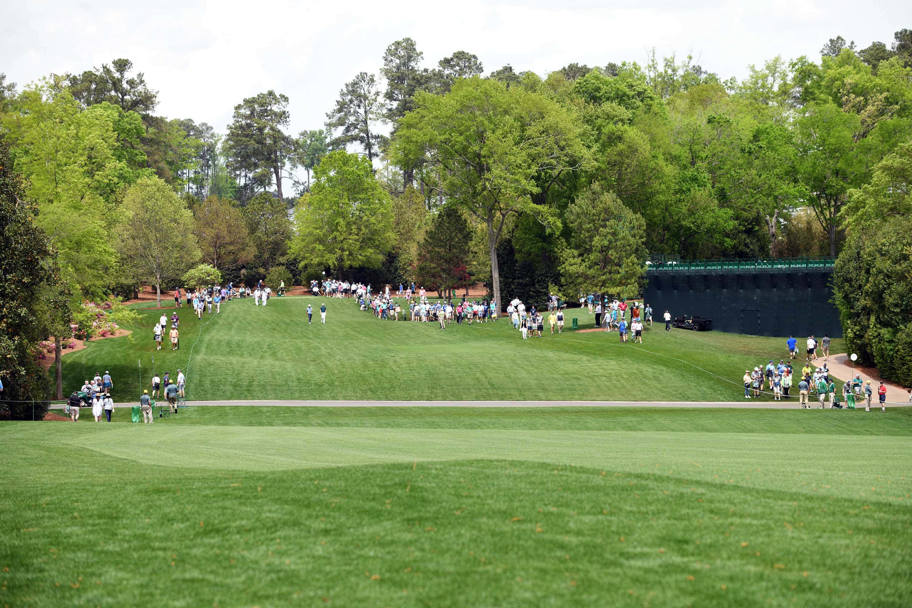 Augusta National, golf course, fairway, 2K Desktop Wallpaper