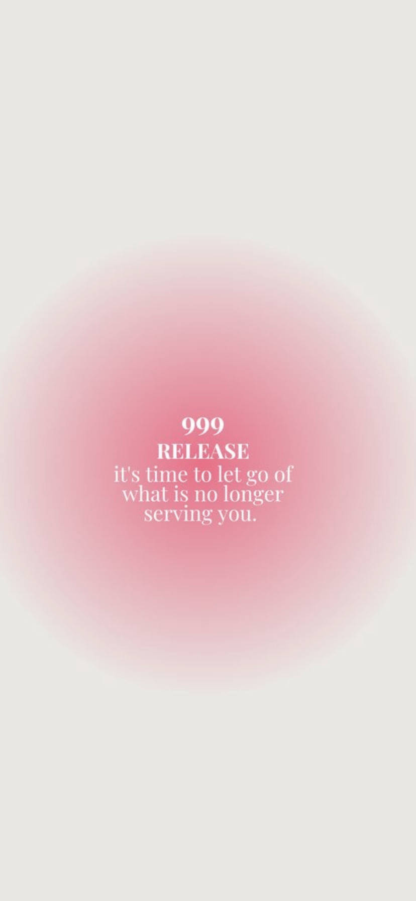 999 Release, pink aura aesthetic, soft pink gradient circle, HD Phone Wallpaper
