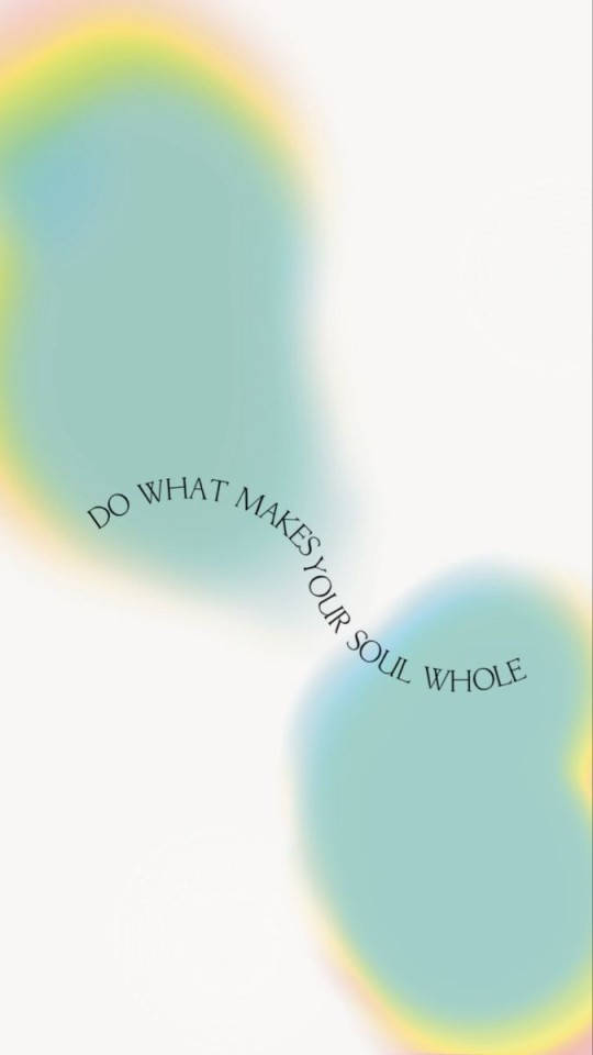 soul aura aesthetic, pastel blobs, rainbow halos, SD Phone Wallpaper