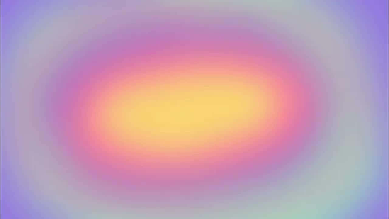 vibrant aura background, warm yellow, pink hues, HD Desktop Wallpaper