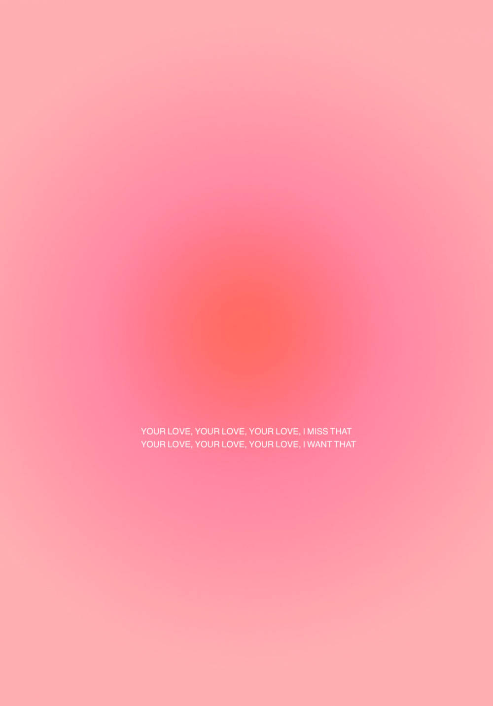 pink aura aesthetic, soft gradient of pink hues, warm center, HD Phone Wallpaper