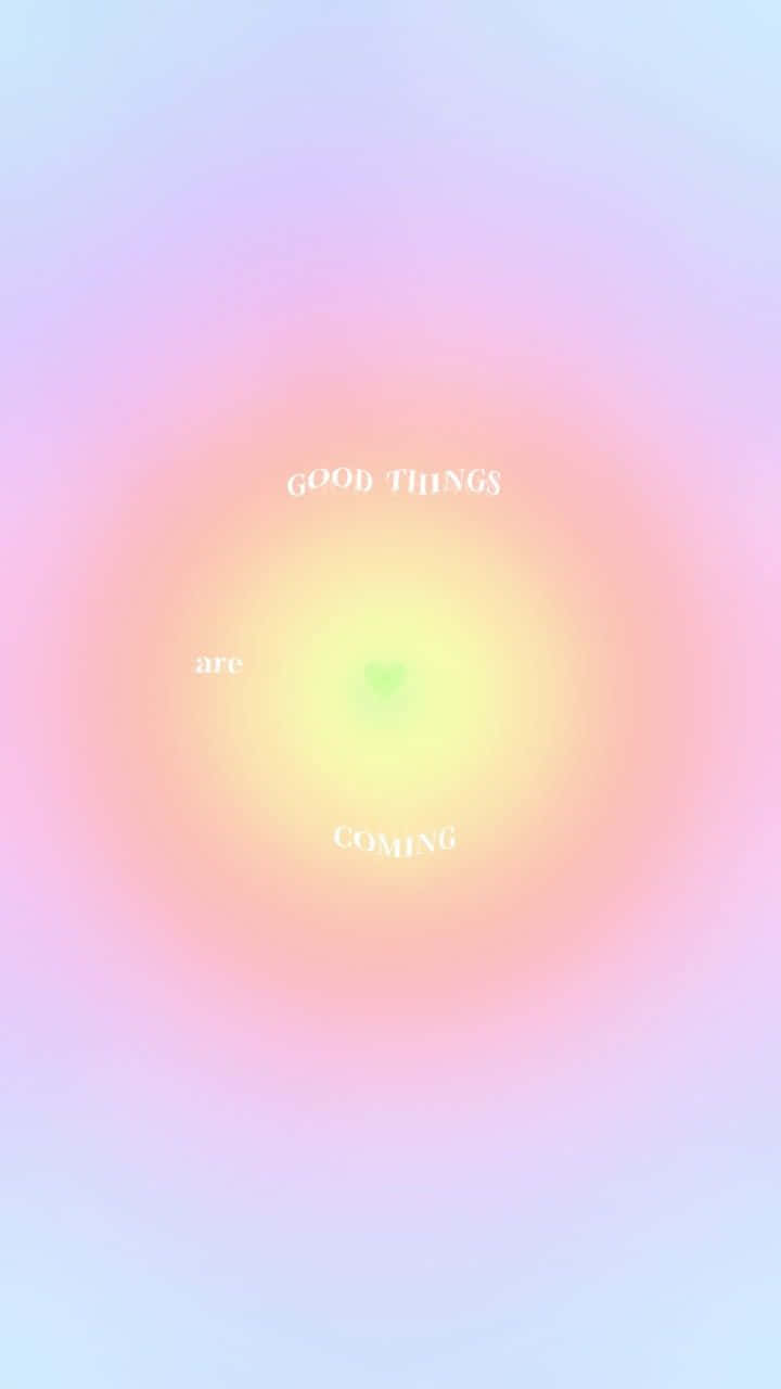 Aura Color, pastel gradient, glowing center, HD Phone Wallpaper