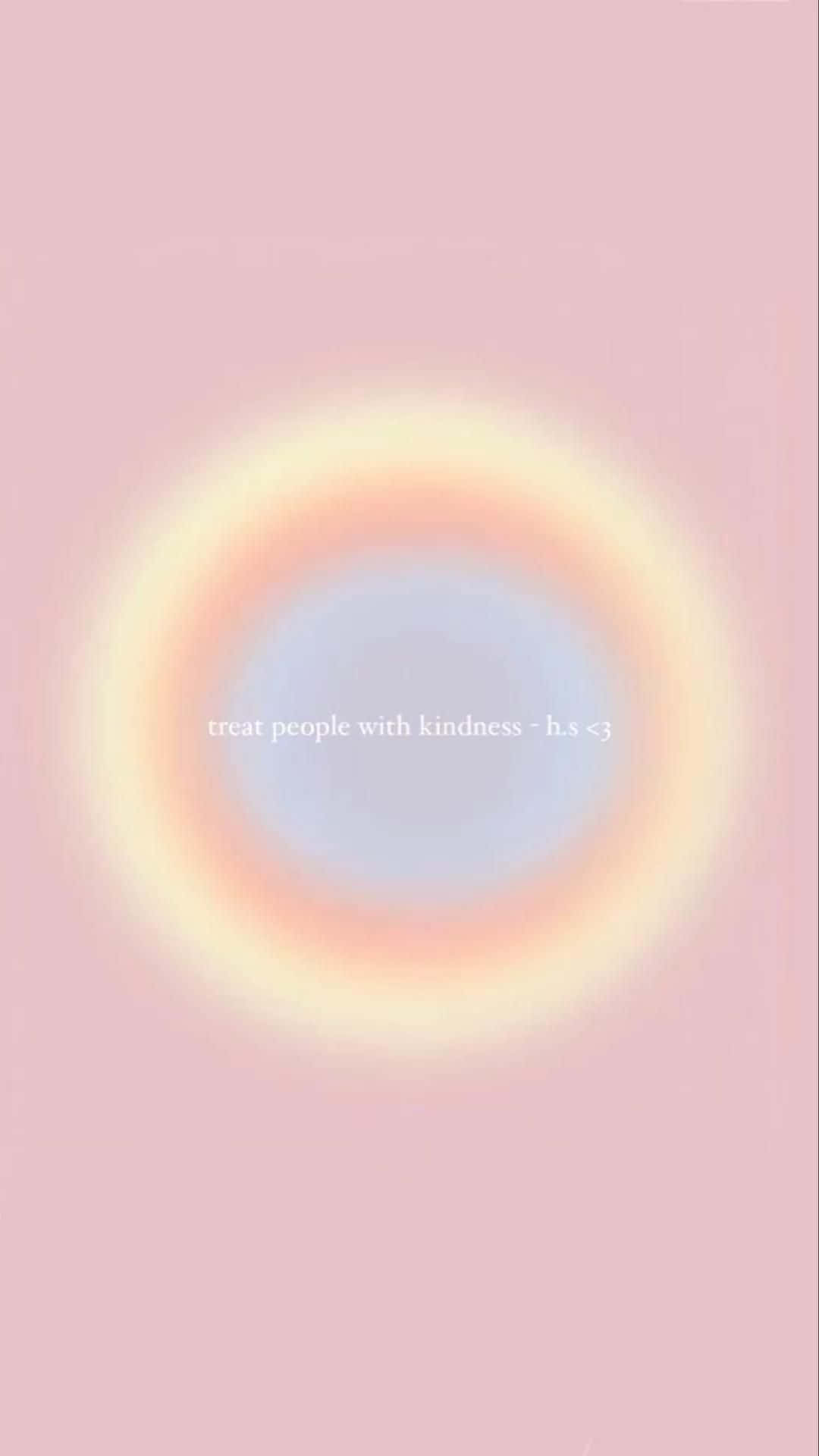 Aura Color, soft pink background, glowing concentric circle, Full HD Phone Wallpaper
