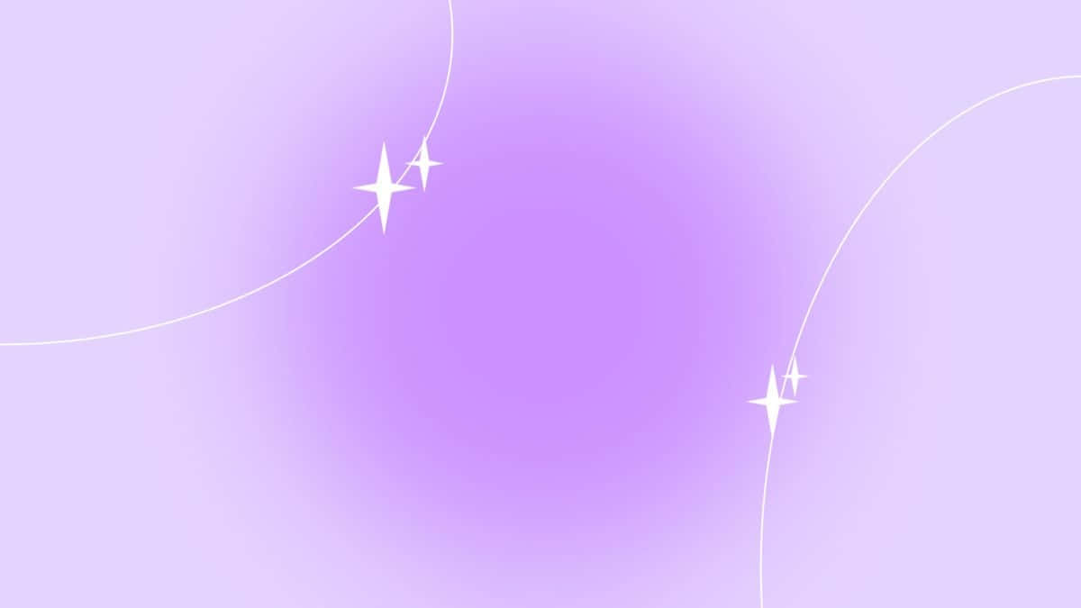 purple aura, soft lavender gradient, white curved lines, SD Desktop Wallpaper