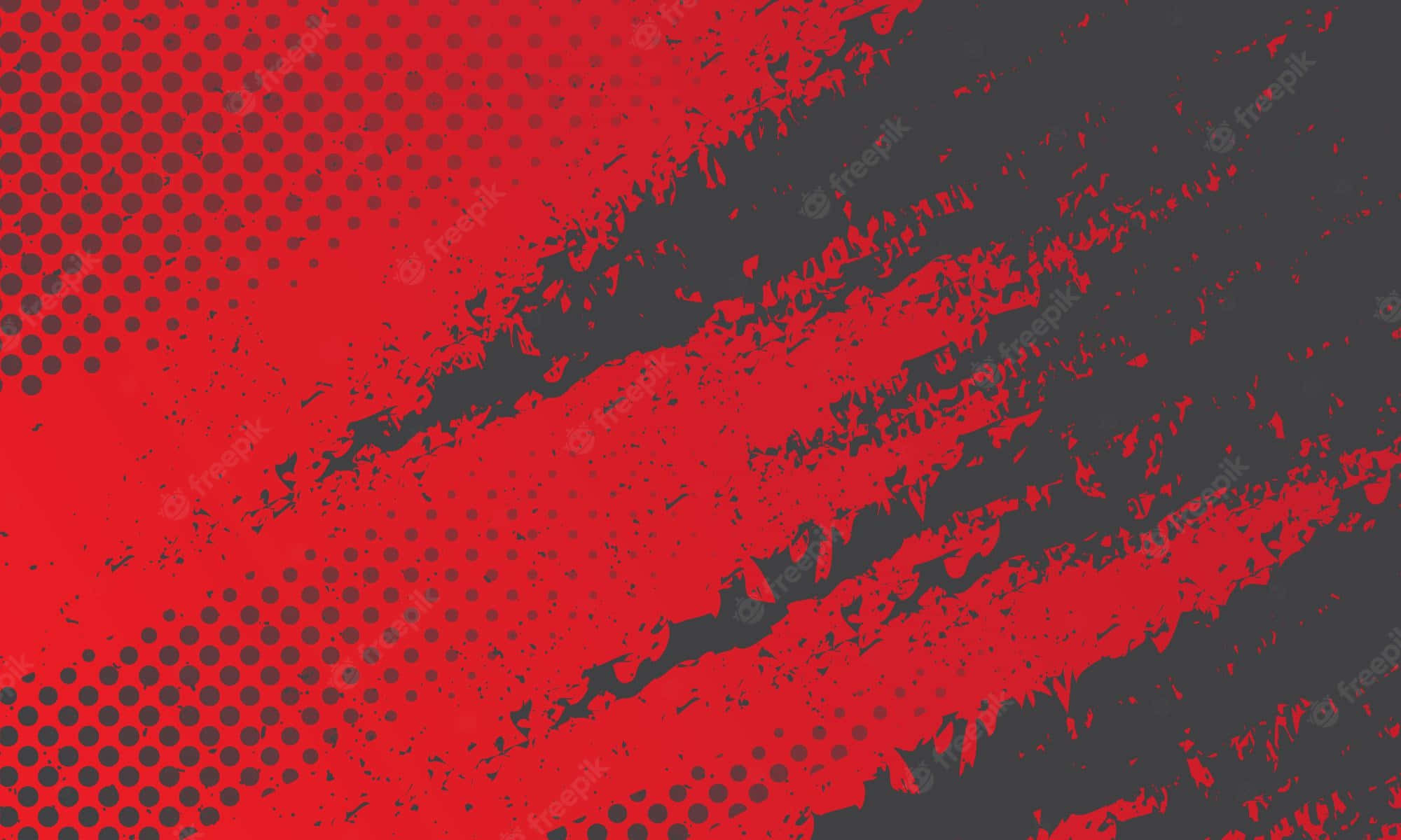 red aesthetic, anime laptop, vibrant red, Full HD Desktop Wallpaper