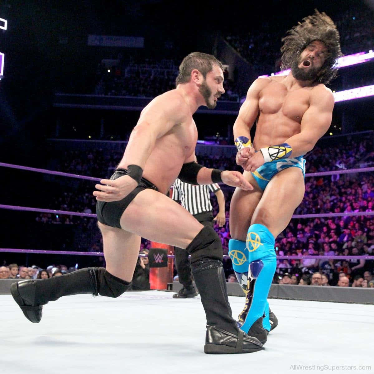 Austin Aries, wrestling match, ring, SD Desktop Wallpaper