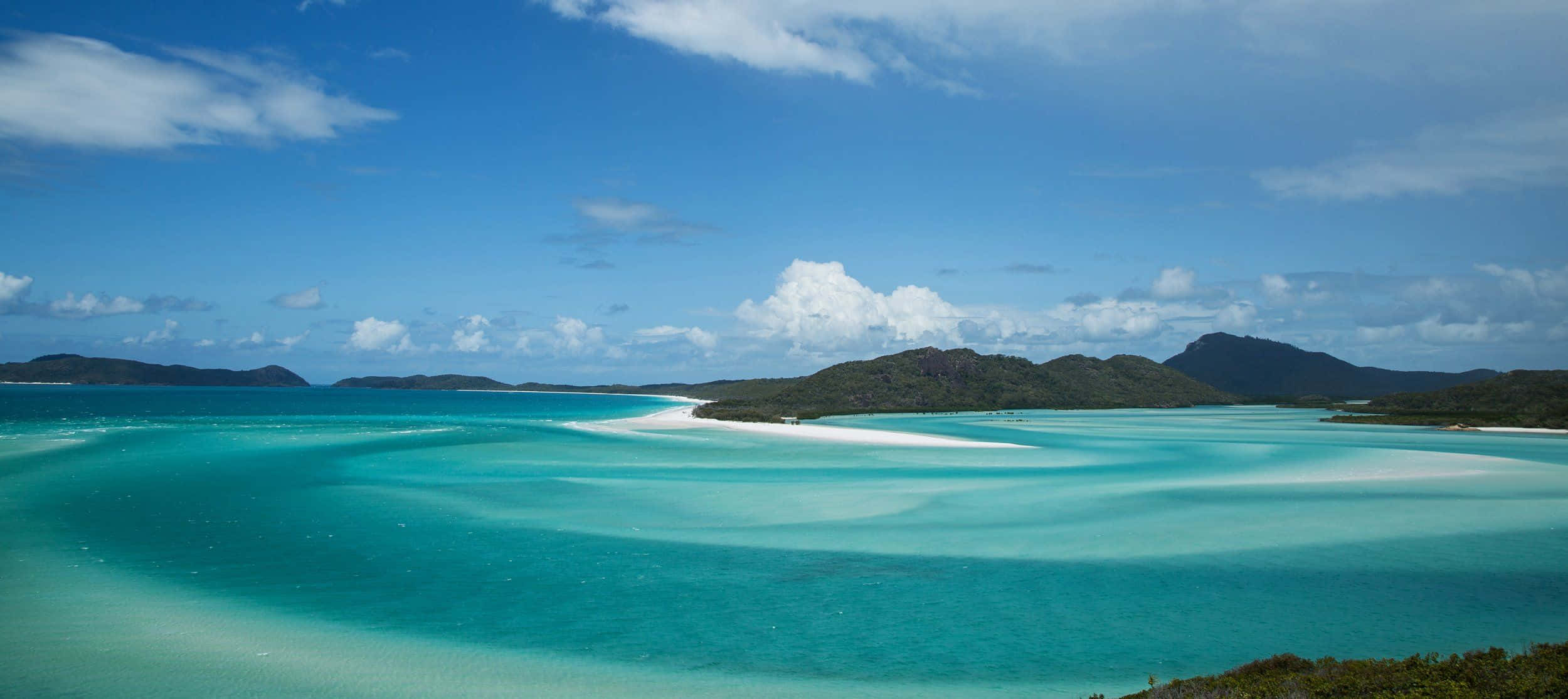Australia Beach, tropical lagoon, turquoise waters, Full HD Desktop Wallpaper