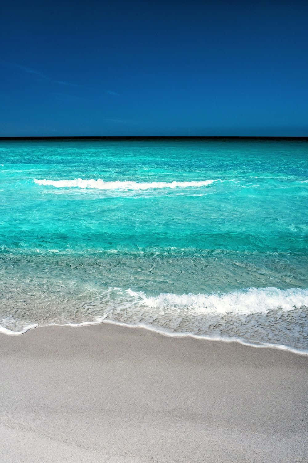 Australia Beach, turquoise waves, white sandy beach, HD Phone Wallpaper