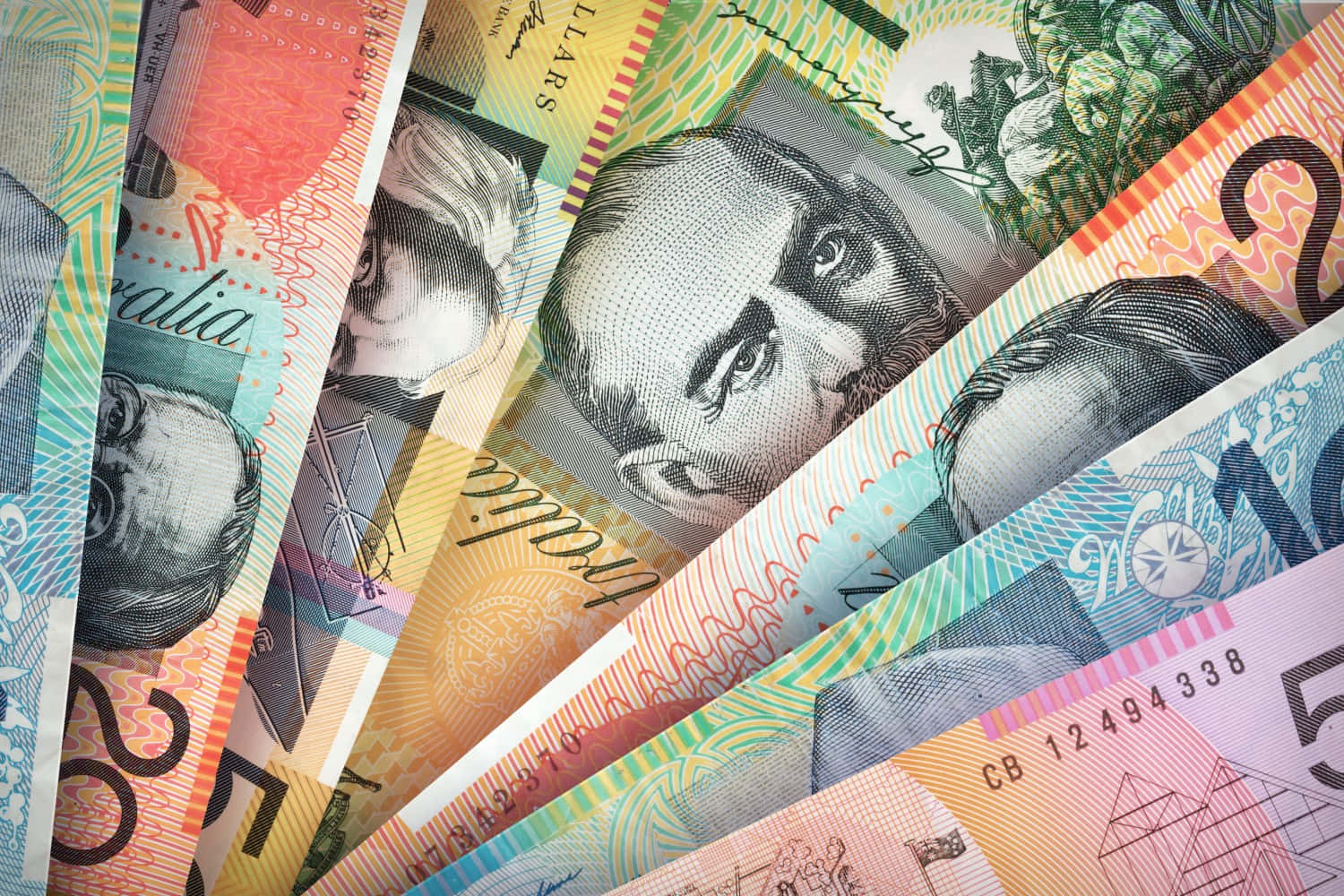 Australian Dollar, Australian banknotes, portraits, HD Desktop Wallpaper