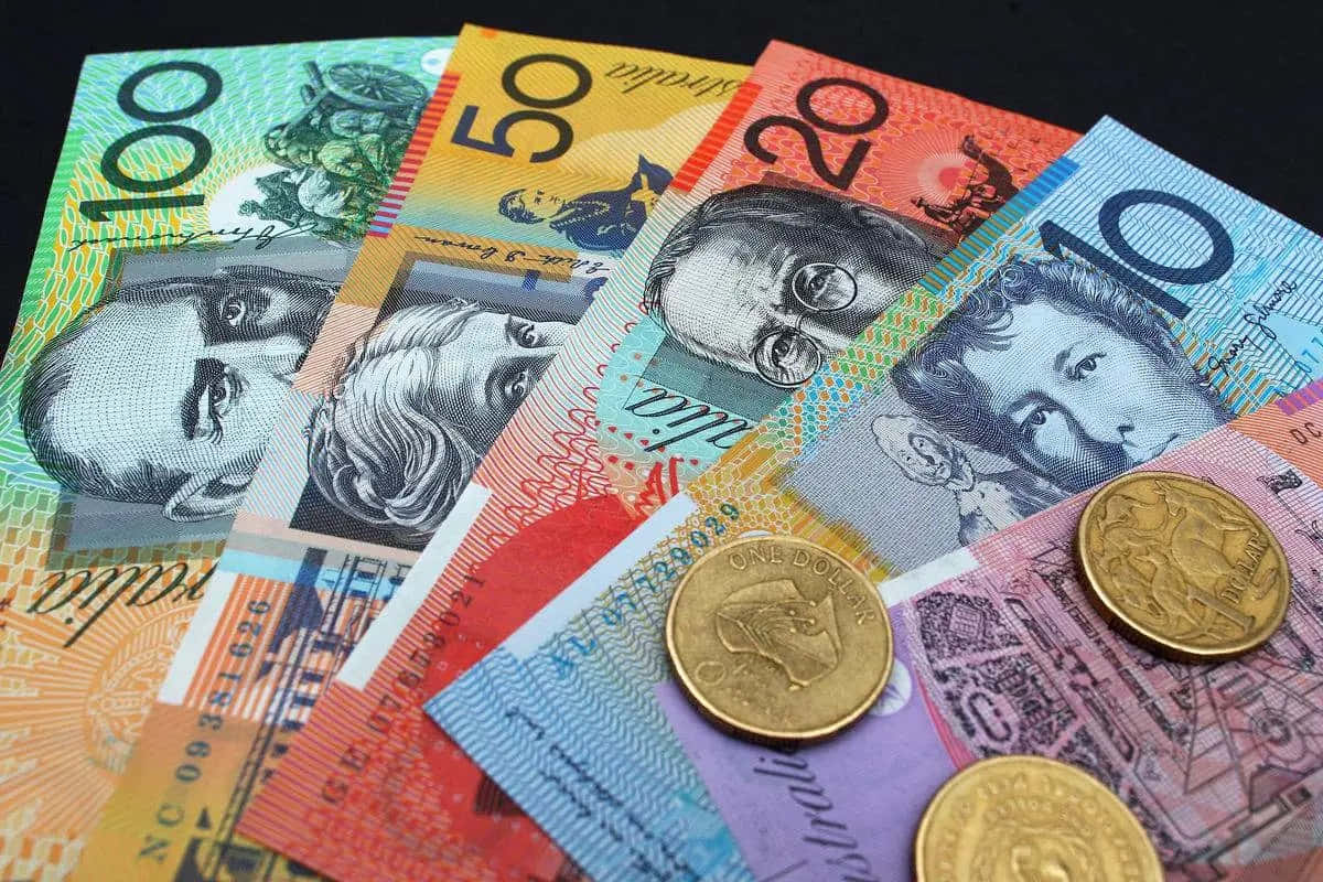 Australian Dollar, Australian banknotes, coins, SD Desktop Wallpaper