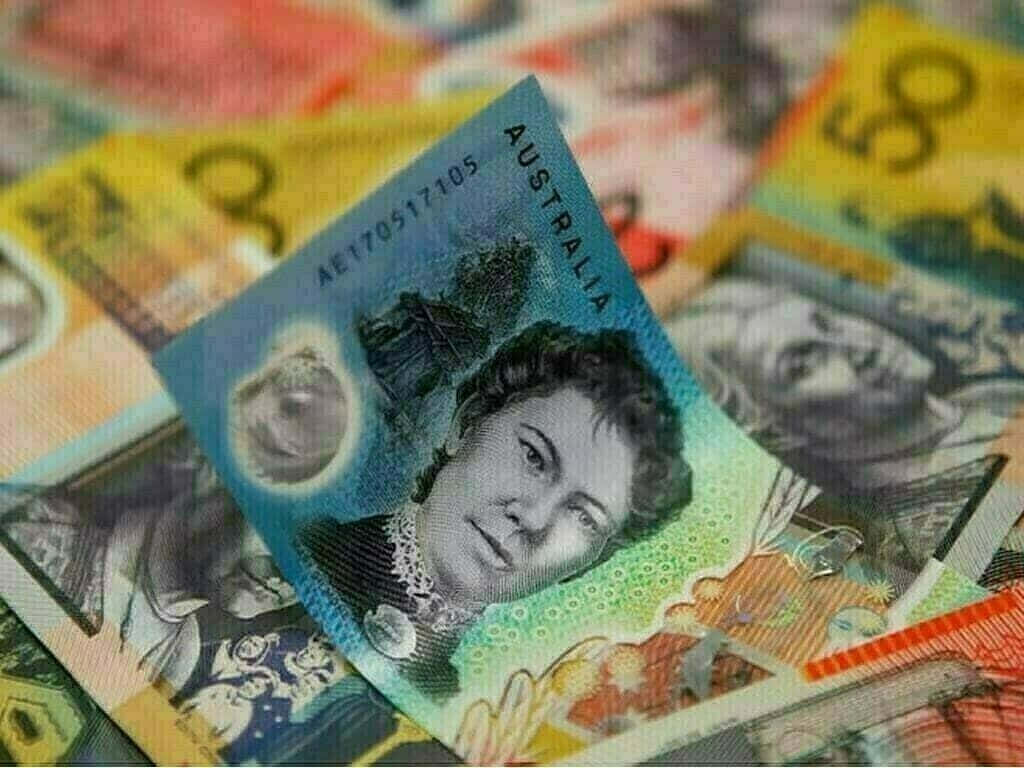 Australian Dollar, blue twenty-dollar bill, currency notes, SD Desktop Wallpaper