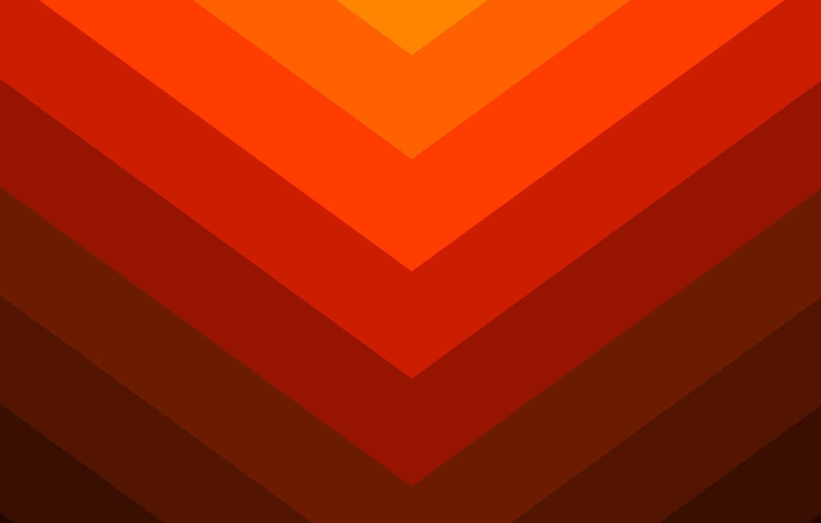 Autumn Colors, chevron pattern, gradient orange red tones, HD Desktop Wallpaper