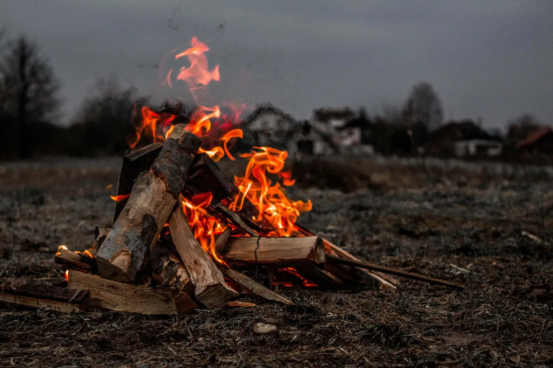 Autumn Fireplace