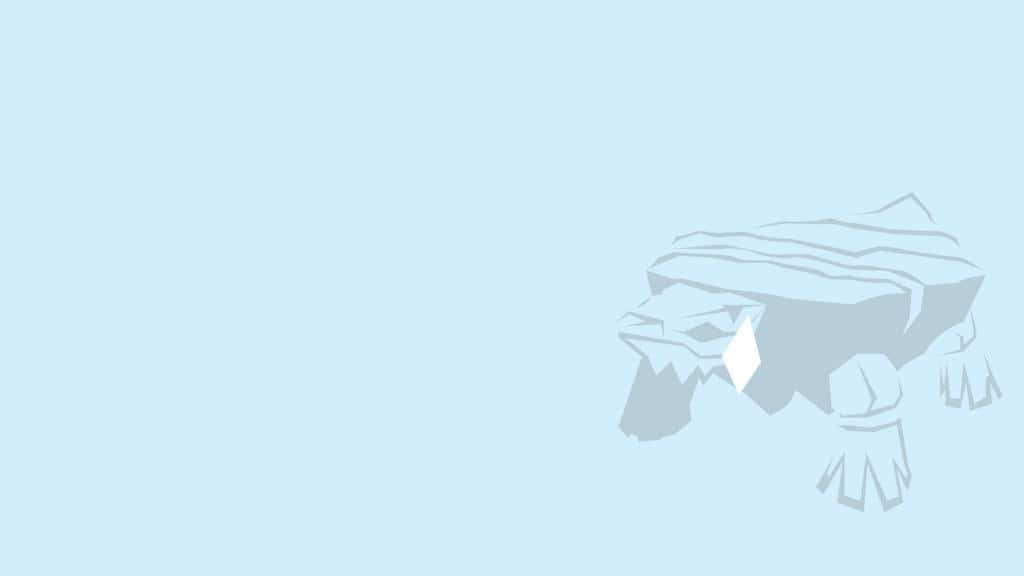 Avalugg, line art, frog silhouette, SD Desktop Wallpaper