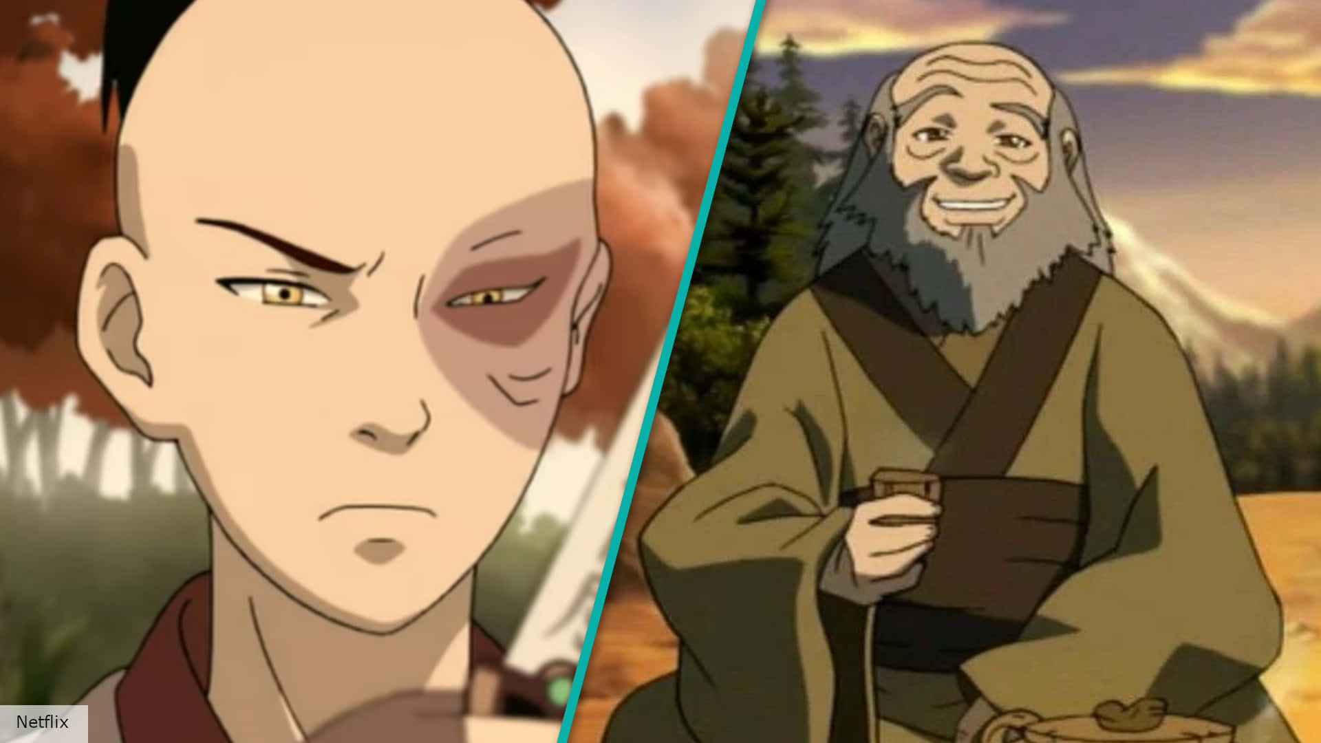Uncle Iroh, Avatar The Last Airbender, stern young monk, Full HD Desktop Wallpaper