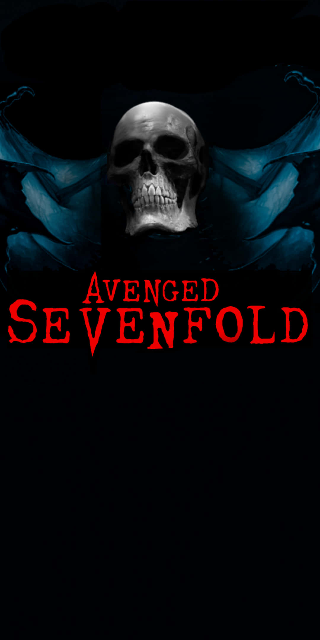 Avenged Sevenfold, iPhone, skull, Full HD Phone Wallpaper