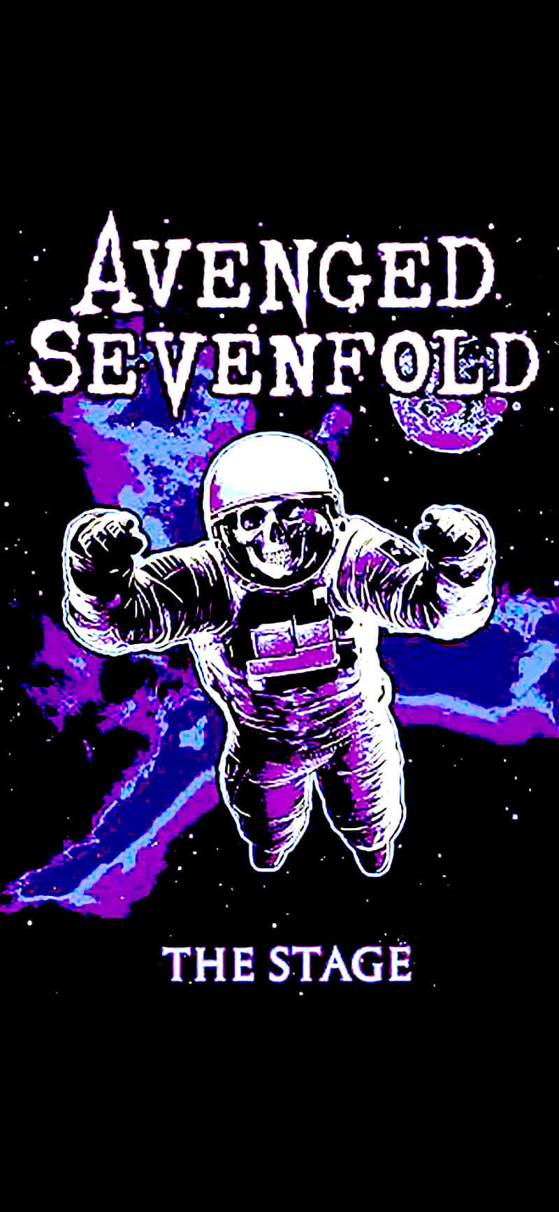 Avenged Sevenfold, iPhone, skull in a space suit, HD Phone Wallpaper