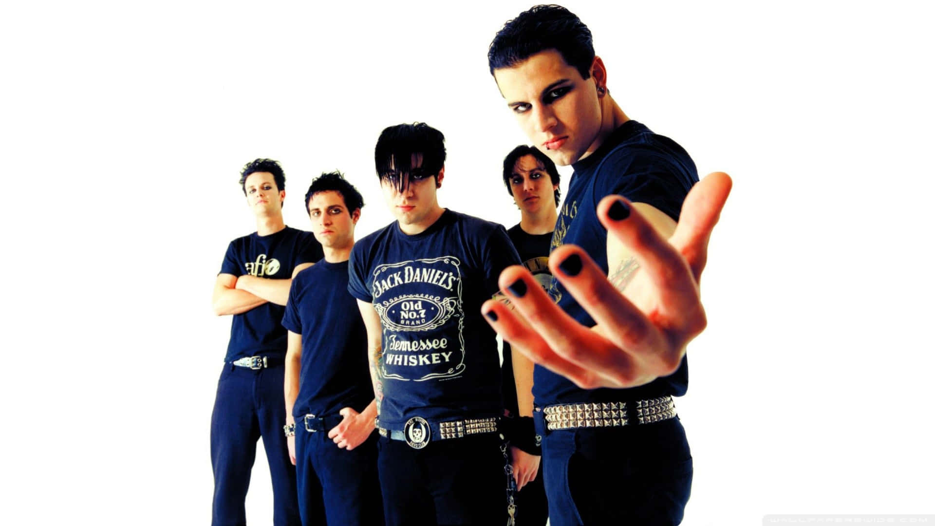 Avenged Sevenfold, iPhone, dark blue outfits, Full HD Desktop Wallpaper