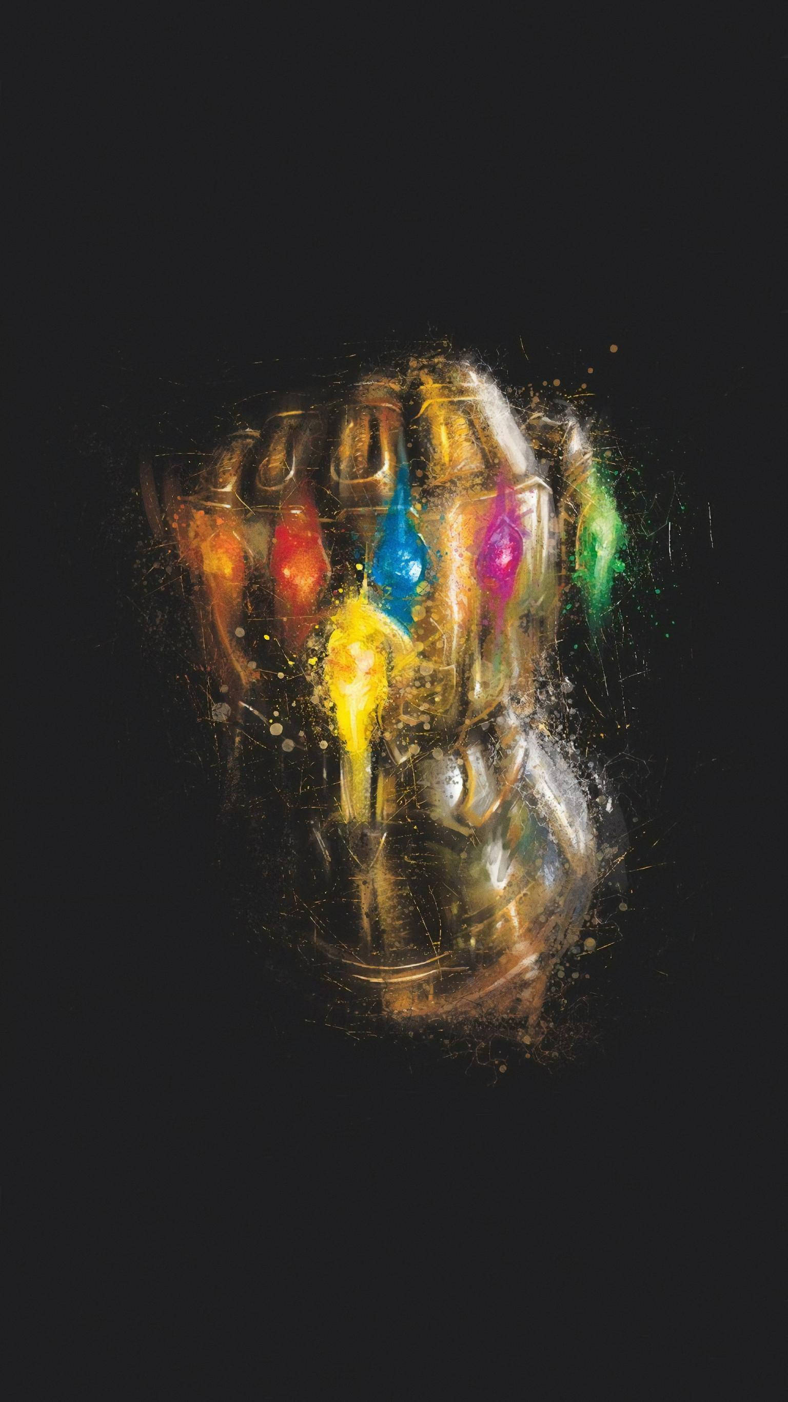 Avengers Endgame, cosmic hand, gauntlet, 2K Phone Wallpaper
